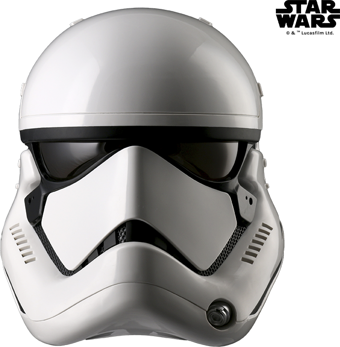 <i><strong>STAR WARS: THE LAST JEDI™<strong></strong></strong></i> <br>FIRST ORDER™ STORMTROOPER™<br><sub>HELMET ACCESSORY</sub>