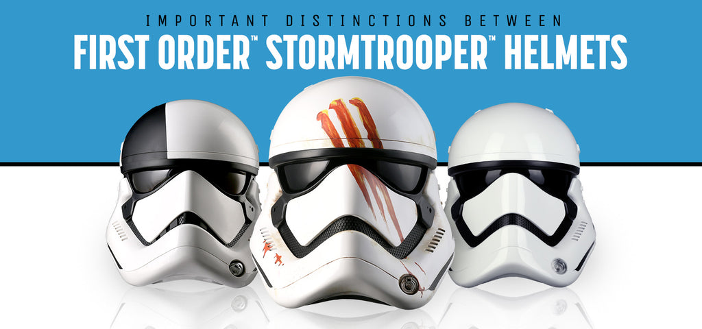 Important Distinctions Between First Order™ Stormtrooper™ Helmets