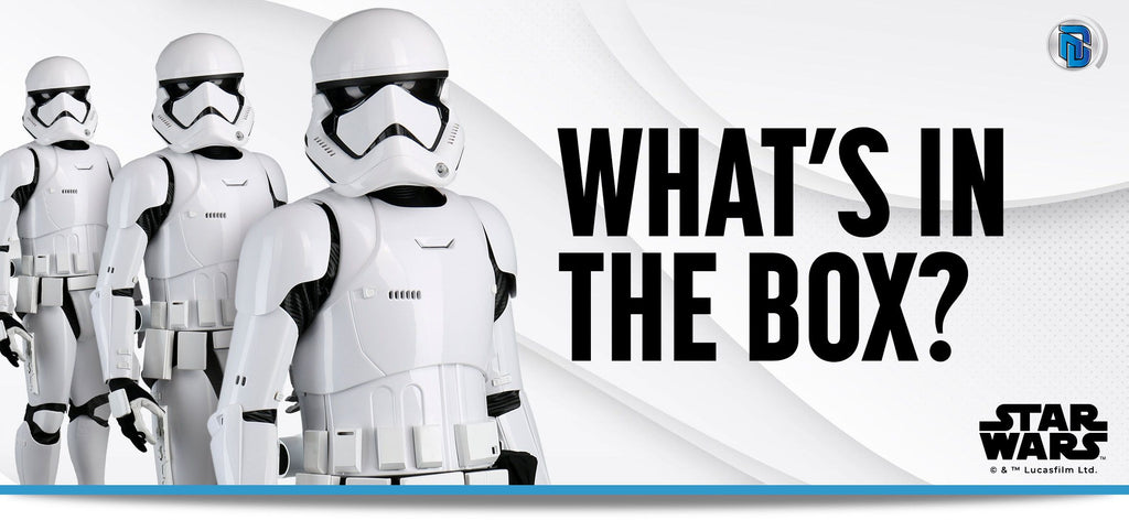 Denuo Novo STAR WARS: THE FORCE AWAKENS™ First Order™ Stormtrooper Armor Kit - What’s In the Box?