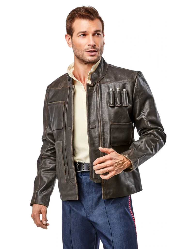 STAR WARS: THE FORCE AWAKENS™ Han Solo™ Leather Jacket – Denuo Novo
