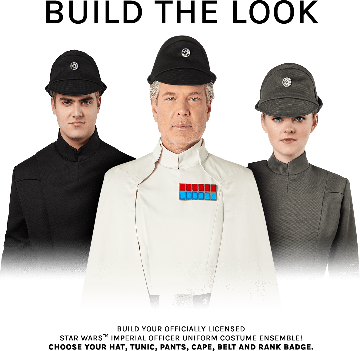 Go to build the look collection