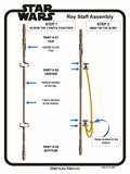 STAR WARS: THE FORCE AWAKENS™ Rey™ Quarterstaff Costume Accessory - denuonovo.com
