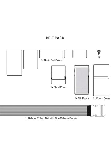 STAR WARS:  First Order™ Stormtrooper Armor - Belt Box Parts - denuonovo.com